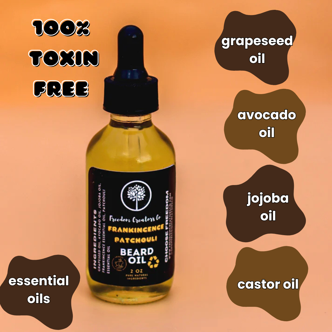 Frankincense Patchouli Beard Oil