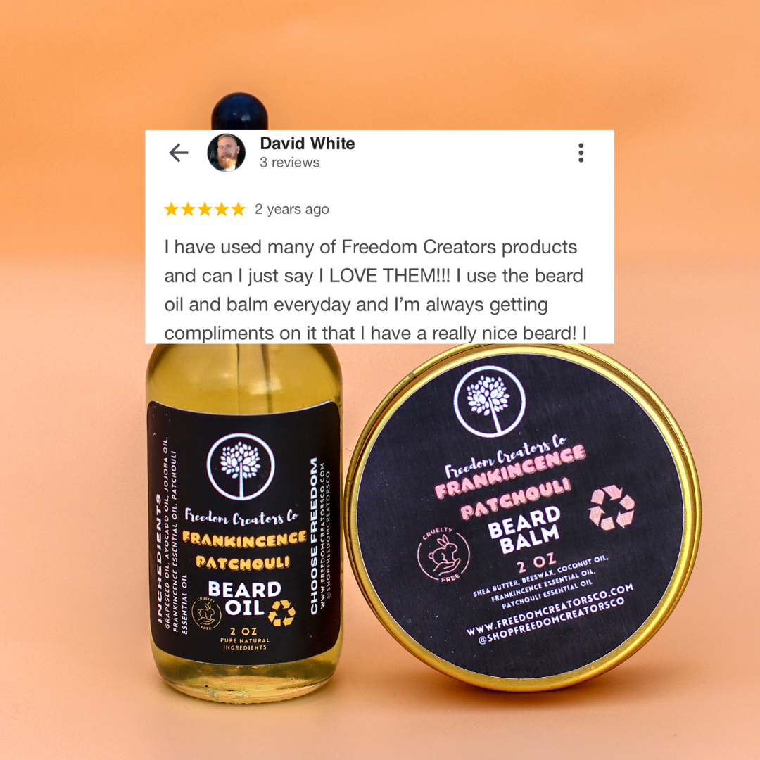 Frankincense Patchouli Beard Oil