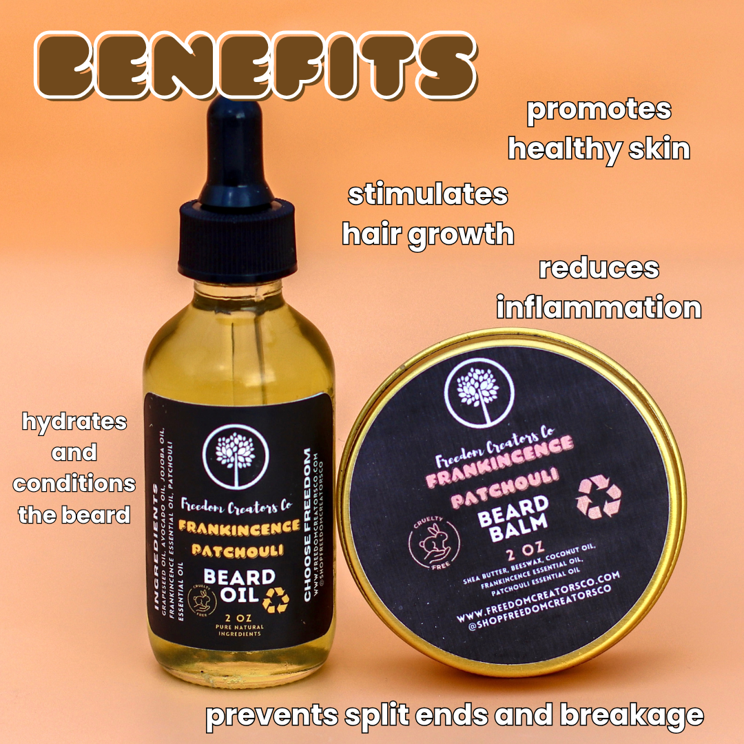 Frankincense Patchouli Beard Oil