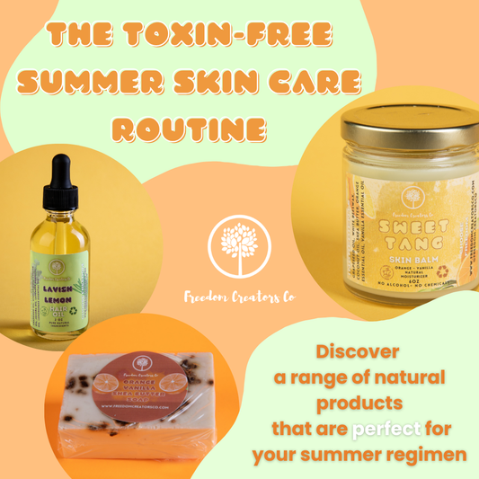 The Toxin-Free Summer Skin and Hair Care Routine