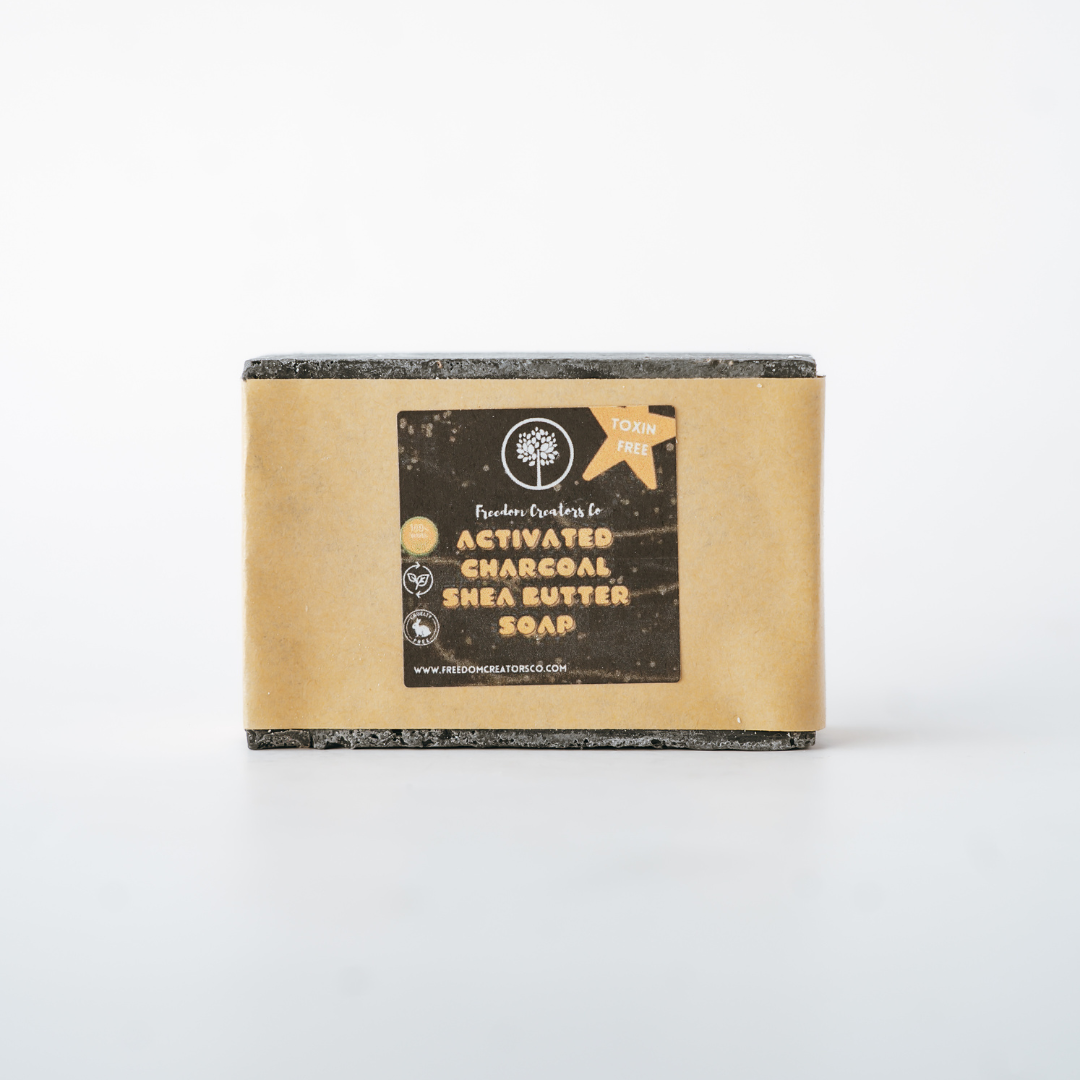 Activated Charcoal Shea Butter Soap