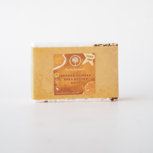 Orange Vanilla Shea Butter Soap