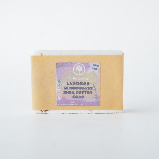 Lavender Lemongrass Shea Butter Soap