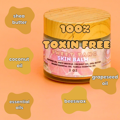 Sweet Tang (Orange Vanilla) Travel-Sized Skin Balm- 2oz