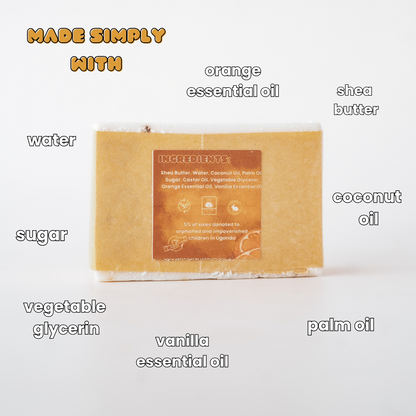 Orange Vanilla Shea Butter Soap