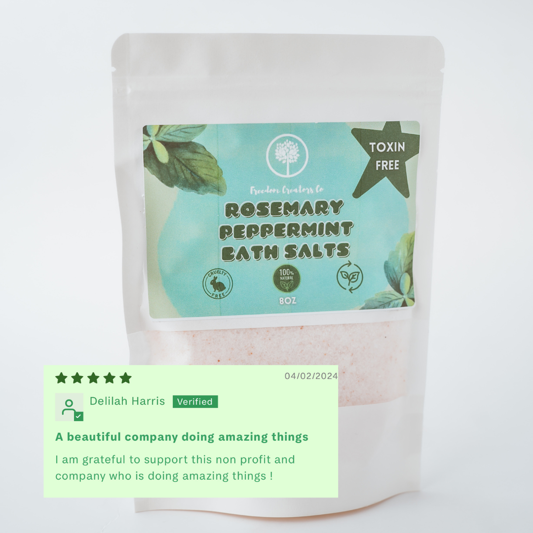 Rosemary Peppermint Bath Salts