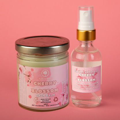 Cherry Blossom Skin Balm and Cherry Blossom Toner