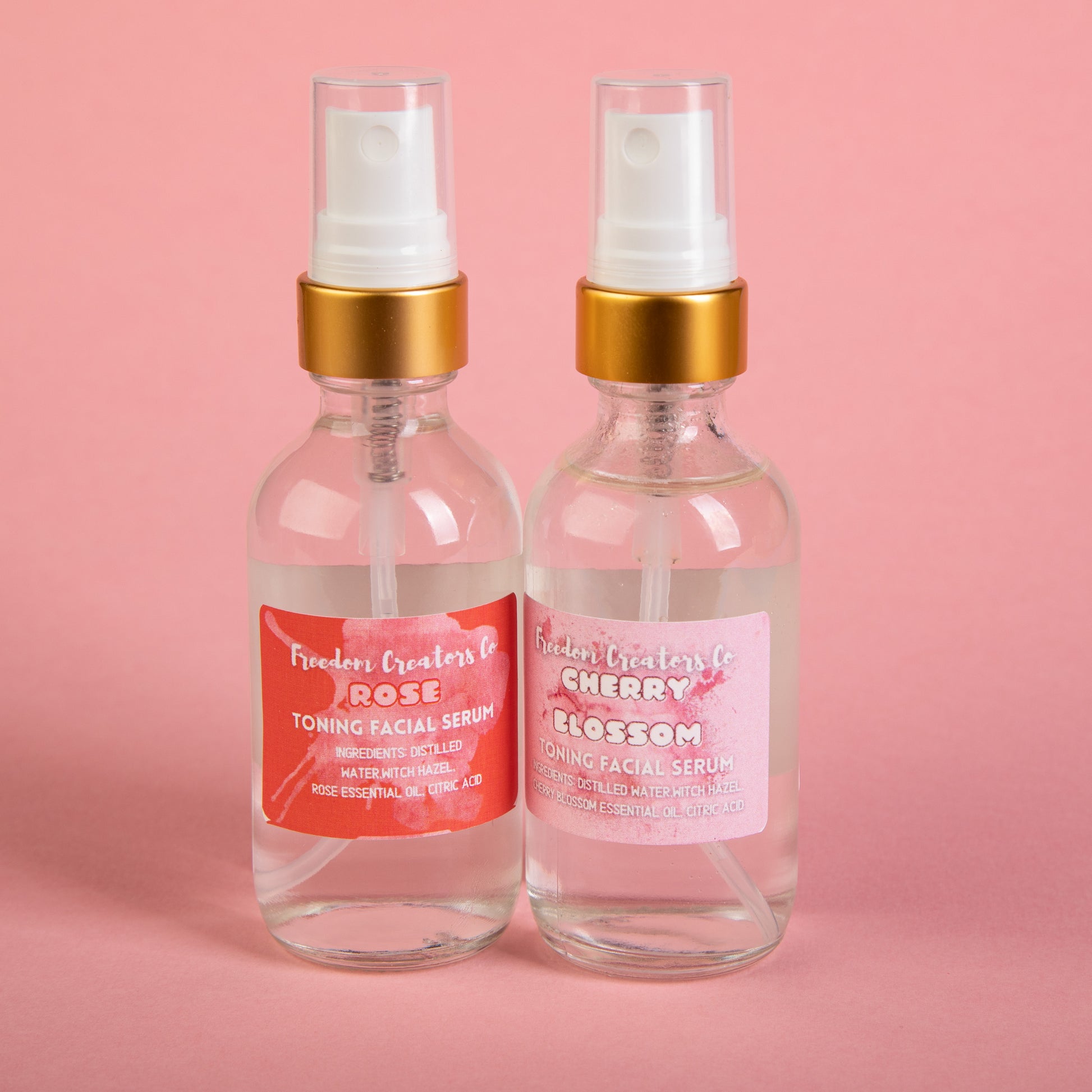 Natural Witch hazel Rose and Cherry Blossom Toner