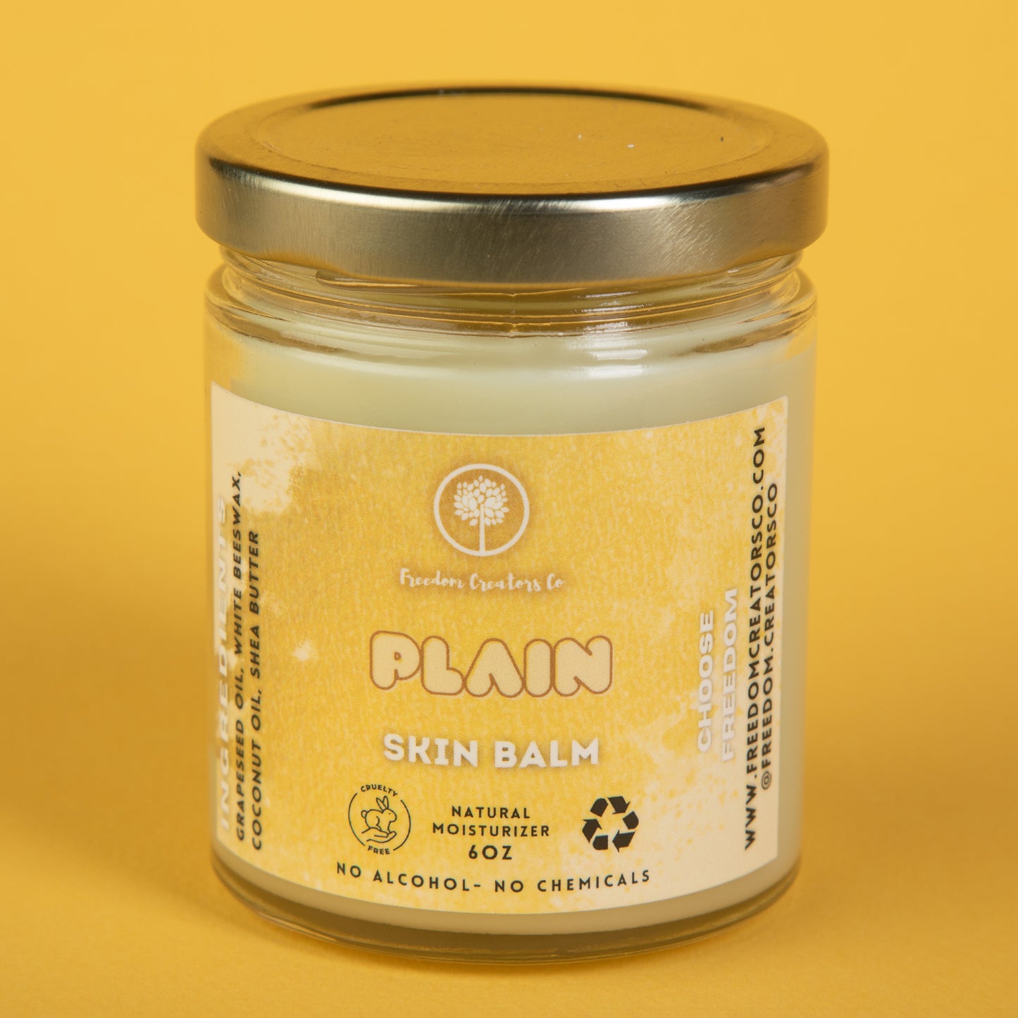 Plain Skin Balm (Unscented)